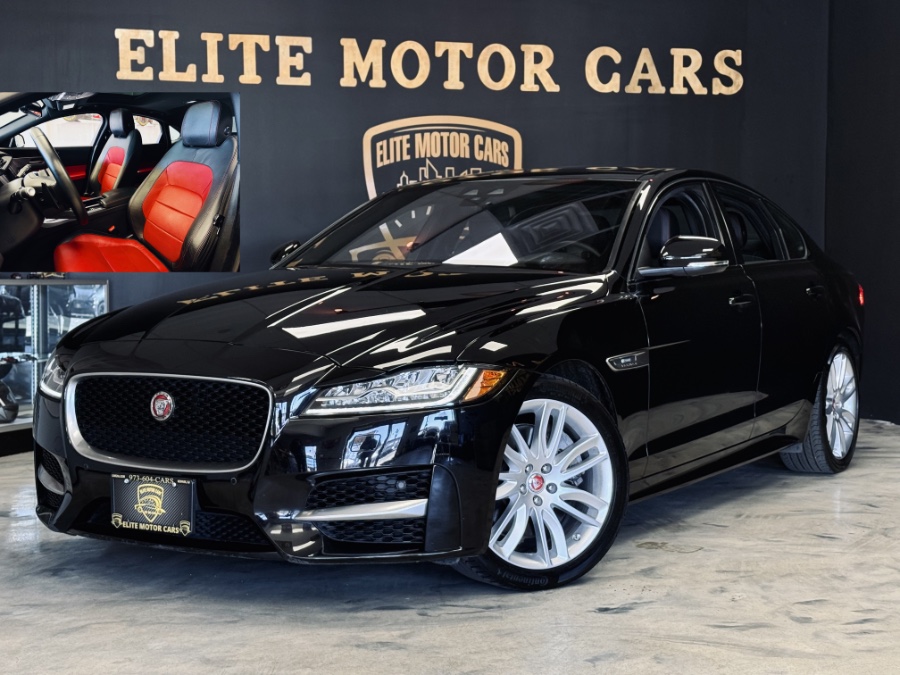 Black Berry 2017 Jaguar XF 35t R-Sport AWD Sedan All-Wheel Drive Automatic