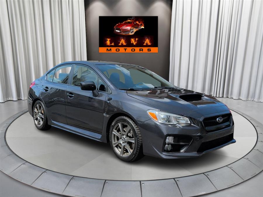 Dark Gray Metallic 2016 Subaru WRX Premium AWD Sedan All-Wheel Drive Manual
