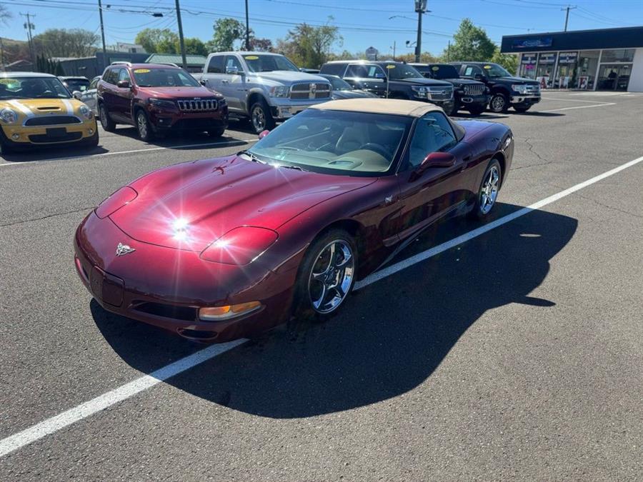 50th Anniversary Red 2003 Chevrolet Corvette Convertible RWD Convertible Rear-Wheel Drive Manual