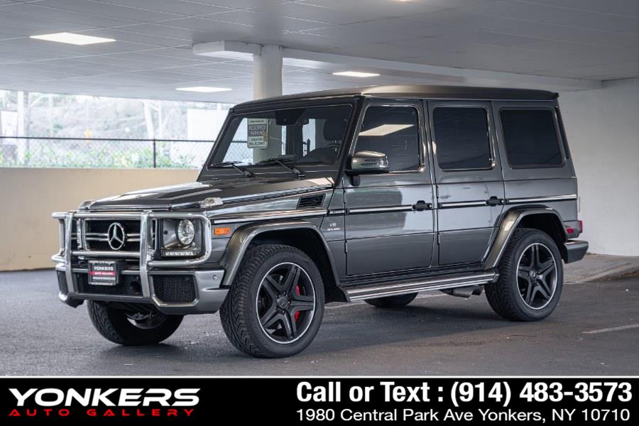 Gray (designo Graphite) 2017 Mercedes-Benz G-Class AMG G 63 4MATIC SUV / Crossover All-Wheel Drive Automatic
