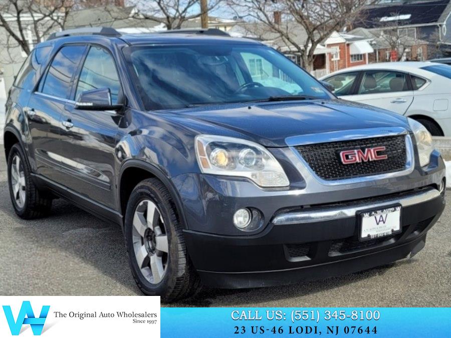 Gray 2011 GMC Acadia SLT-1 AWD SUV / Crossover All-Wheel Drive Automatic