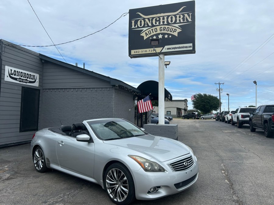 Gray 2011 INFINITI G37 Convertible RWD Convertible Rear-Wheel Drive Automatic