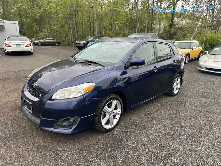 Blue 2009 Toyota Matrix S FWD Hatchback Front-Wheel Drive Automatic