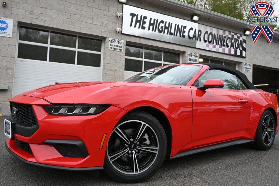 Race Red 2024 Ford Mustang EcoBoost Premium Convertible RWD Convertible Rear-Wheel Drive Automatic
