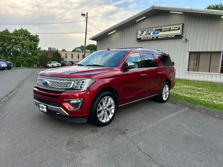 Ruby Red Metallic Tinted Clearcoat 2019 Ford Expedition MAX Platinum 4WD SUV / Crossover Four-Wheel Drive Automatic