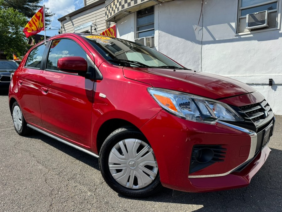 Red 2024 Mitsubishi Mirage ES FWD Hatchback Front-Wheel Drive Automatic