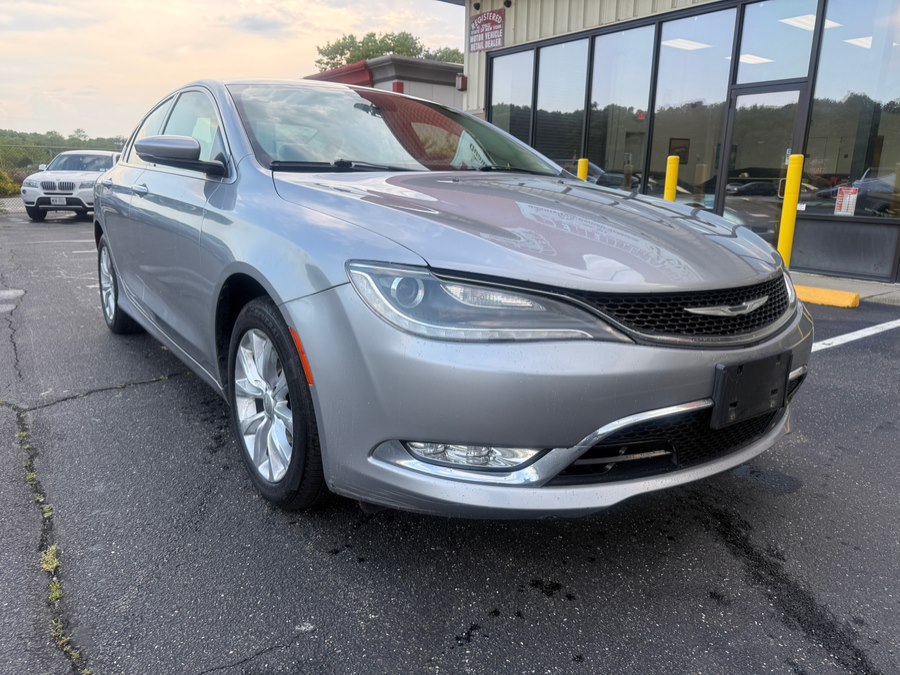 Silver 2015 Chrysler 200 C Sedan FWD Sedan Front-Wheel Drive Automatic