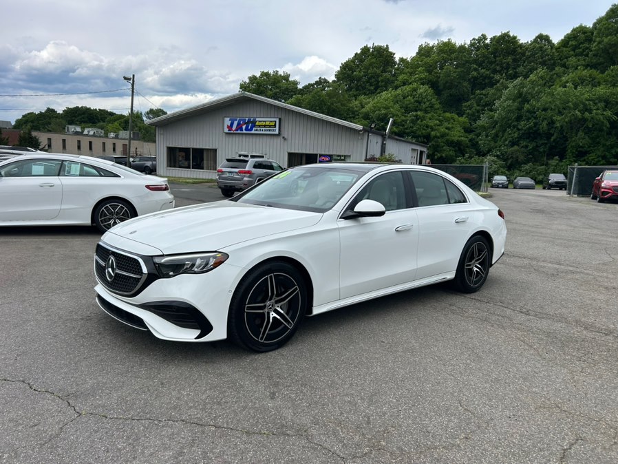 Polar White 2024 Mercedes-Benz E-Class E 450 4MATIC Sedan All-Wheel Drive Automatic