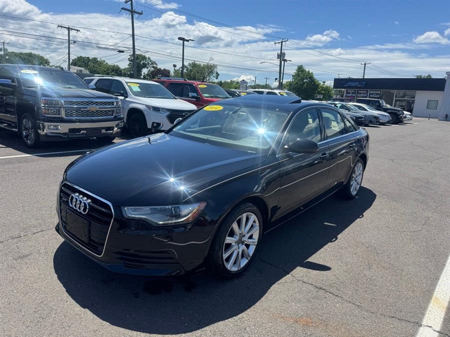 Black 2014 Audi A6 2.0T quattro Premium Plus Sedan AWD Sedan All-Wheel Drive Automatic