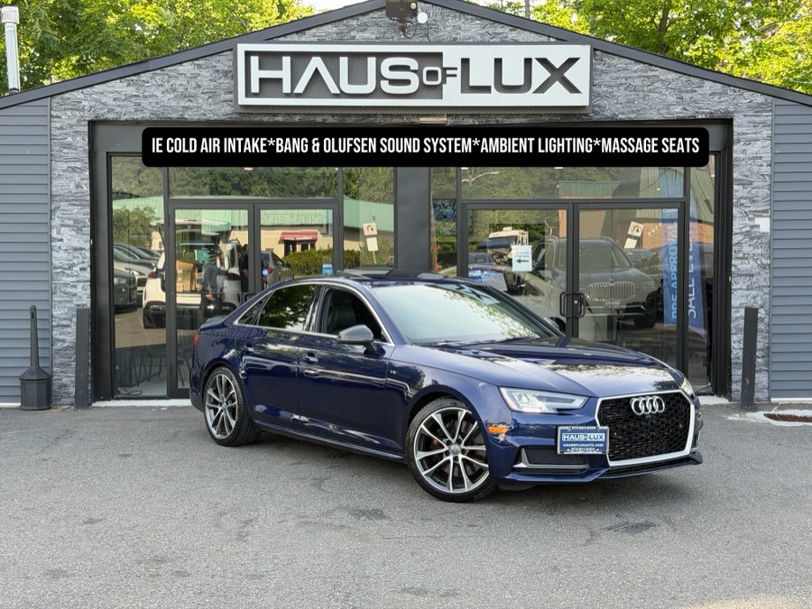 Moonlight Blue Metallic 2018 Audi S4 3.0 TFSI quattro Technik Sedan AWD Sedan Automatic