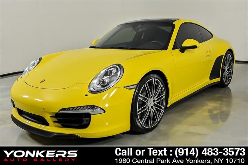 Racing Yellow 2015 Porsche 911 Carrera 4S Coupe AWD Coupe All-Wheel Drive 7-Speed Automatic