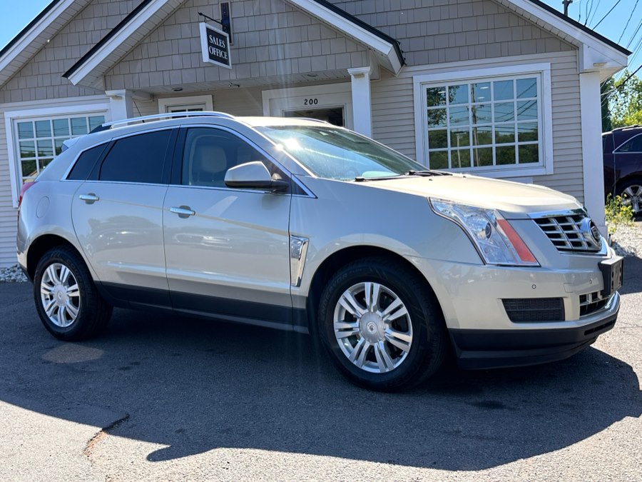 Silver Coast Metallic 2014 Cadillac SRX Luxury AWD SUV / Crossover All-Wheel Drive Automatic