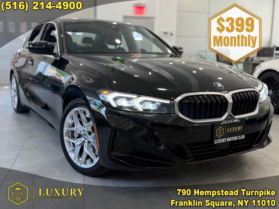 Jet Black 2025 BMW 3 Series 330i xDrive Sedan All-Wheel Drive Automatic