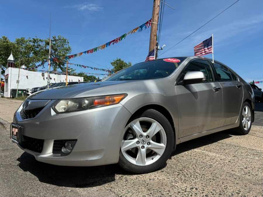 Polished Metal Metallic 2010 Acura TSX Sedan FWD Sedan Front-Wheel Drive Automatic