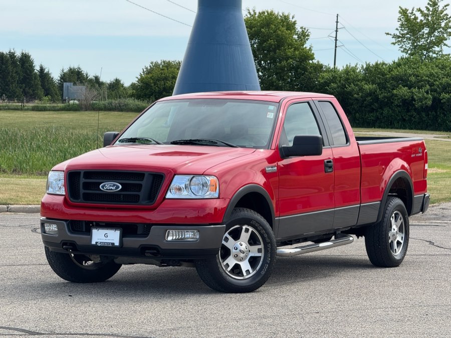 Bright Red Clearcoat 2005 Ford F-150 FX4 SuperCab SB 4WD Pickup Truck Four-Wheel Drive Automatic