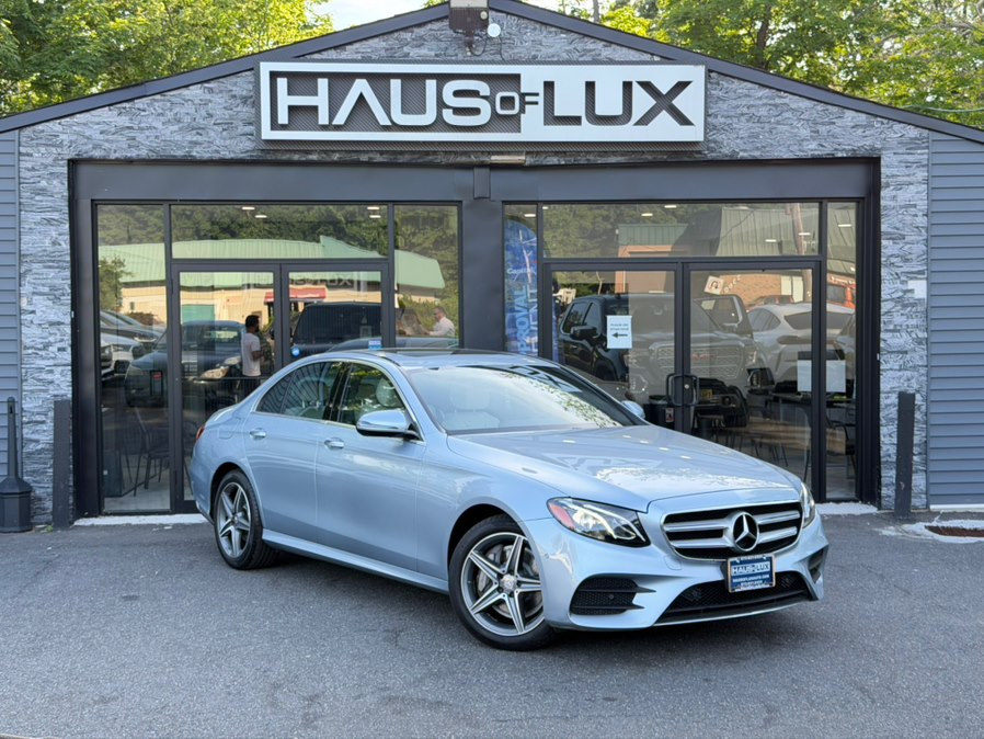 Silver 2017 Mercedes-Benz E-Class E 300 4MATIC Sedan All-Wheel Drive Automatic