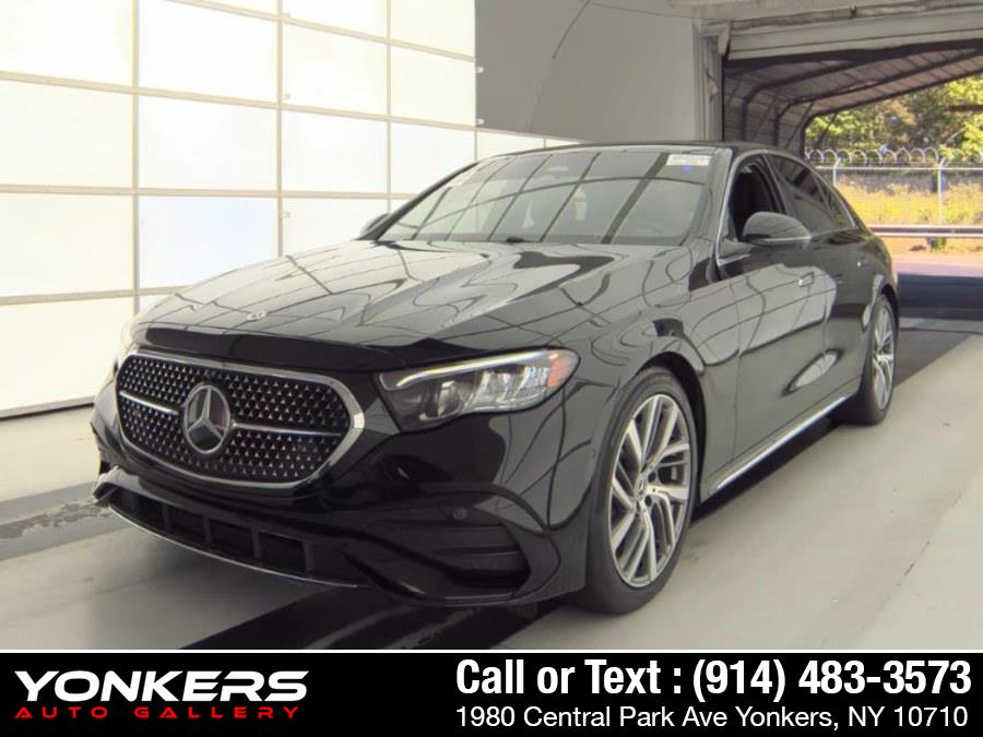 Black 2025 Mercedes-Benz E-Class E 350 4MATIC Sedan All-Wheel Drive Automatic
