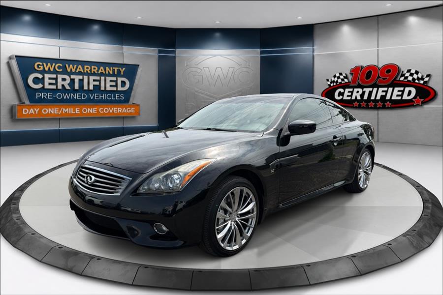 Black Obsidian 2014 INFINITI Q60 Coupe AWD Coupe All-Wheel Drive Automatic