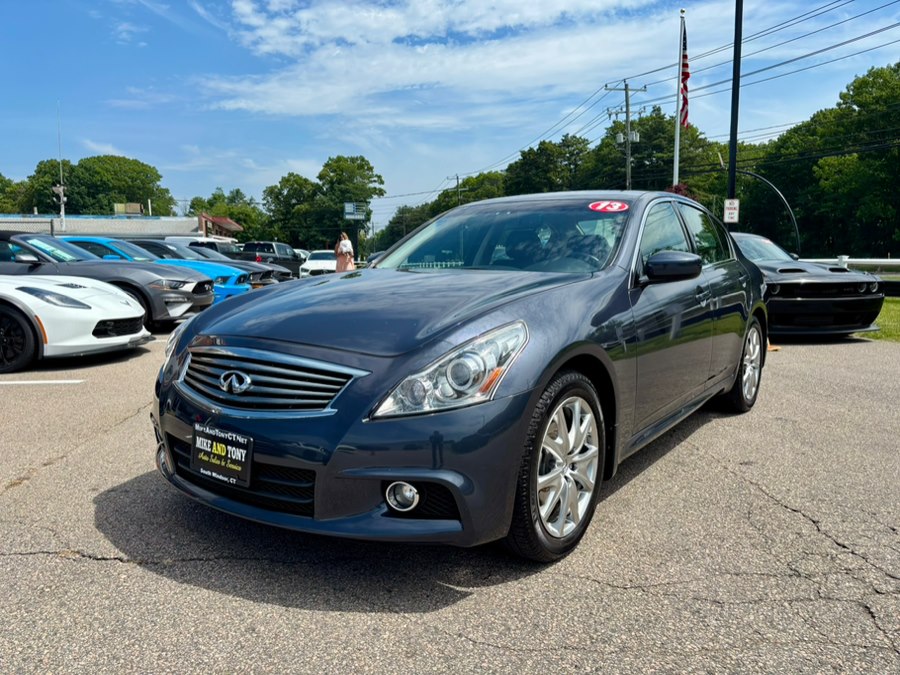 Gray 2013 INFINITI G37 x Sedan AWD Sedan All-Wheel Drive Automatic
