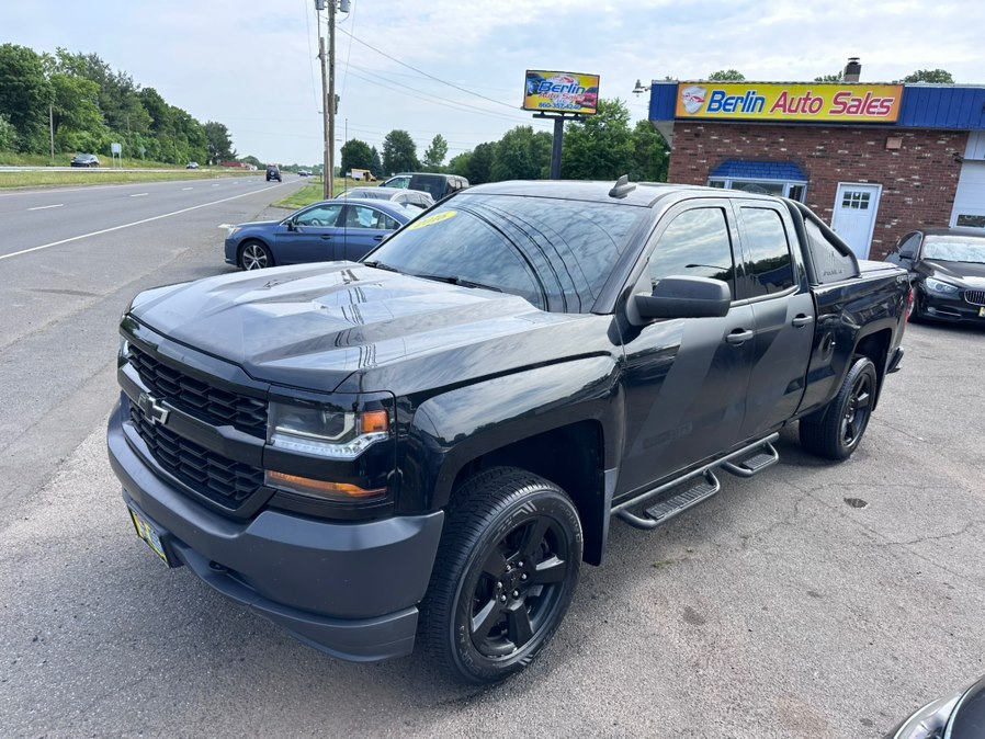 Black 2016 Chevrolet Silverado 1500 Work Truck Double Cab 4WD Pickup Truck Four-Wheel Drive Automatic