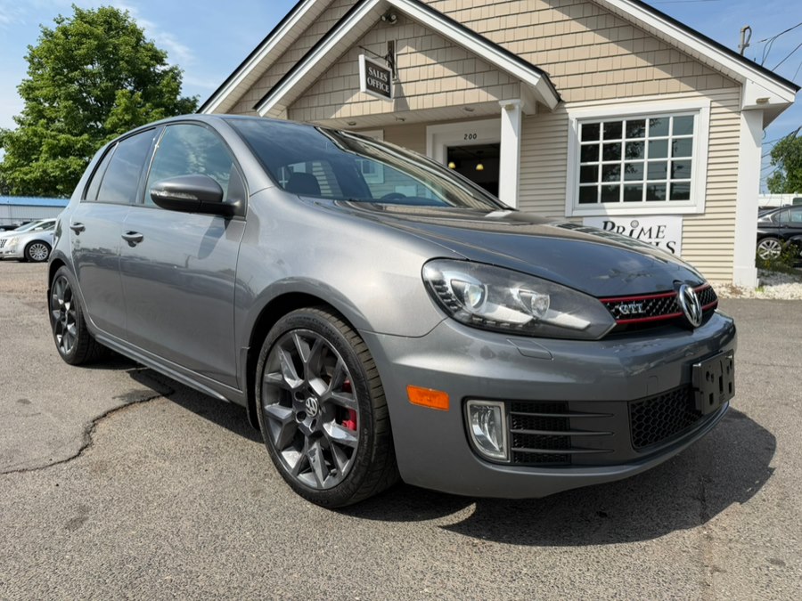 Carbon Steel Gray Metallic 2013 Volkswagen Golf GTI 2.0T 4-Door FWD with Sunroof and Navigation Hatchback Front-Wheel Drive Automatic